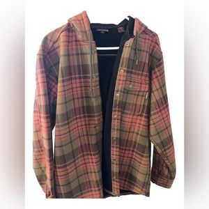 Men’s insulated flannel jacket